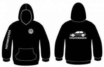 Sweatshirt com capuz para Volkswagen Golf II