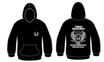 Sweatshirt com capuz Todos Nascemos (Honda)