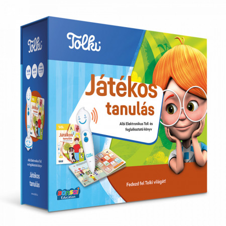 Tolki - Játékos tanulás szett (könyv +toll)