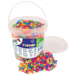 Playbox Margele de calcat - culori neon - 5.000buc