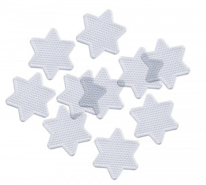 Playbox Planseta pentru margele de calcat - transparent - 10buc - stea