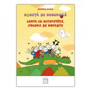 Bobiță și Buburuză - Carte cu activități, jocuri și povești nr. 4