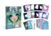 Carte de colorat cu stickere - Nebulous Stars