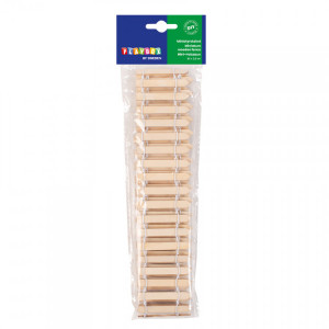 Playbox Craft - Set miniatura de gard - lemn natur