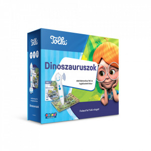 Tolki - Dinoszauruszok szett (könyv +toll)