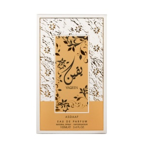 Asdaaf Yaqeen 100 ml Parfum Arabesc Femei Ambalaj Portocaliu