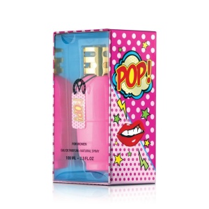 Pop Women New Brand Apa de Parfum femei 100 ml Roz