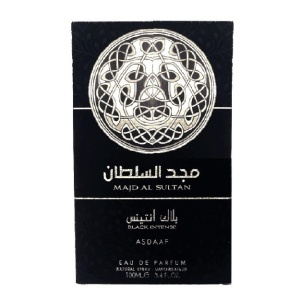 Asdaaf Majd Al Sultan Black Intense 100 ml Apa de Parfum Cutie