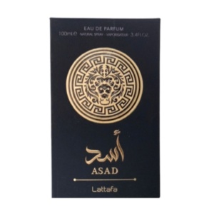 Lattafa Asad Apa de Parfum Arabesc Unisex 100 ml Negru