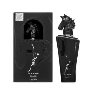 MAAHIR BLACK EDITION Lattafa 100 ml Parfum Arabesc 
