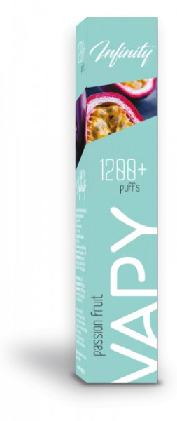 VAPY INFINITI 1200 puffuri - Fructul pasiunii