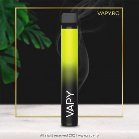 VAPY - Grapes & Mint ice cu nicotina INFINITY ∞ 1200 Puffuri