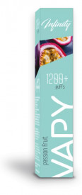 VAPY INFINITI 1200 puffuri - Fructul pasiunii