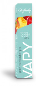 VAPY INFINITI 1200 puffuri - Piersica si capsuni