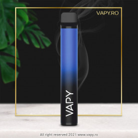 VAPY - Blueberry ice cu nicotina 500 Puffuri