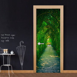 Fotótapéta ajtóra - Green Corridor