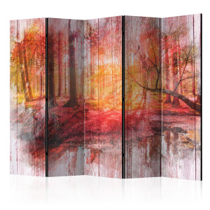 Paraván - Autumnal Forest II [Room Dividers]