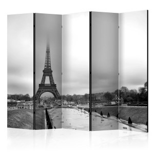 Paraván - Tower in the Fog II [Room Dividers]