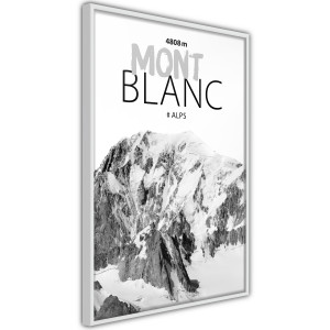 Plakát - Peaks of the World: Mont Blanc