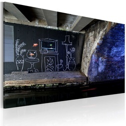 Kép - My own piece of floor (Banksy)