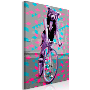 Kép - Raccoon On The Bike (1 Part) Vertical