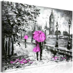 Kép - Walk in London (1 Part) Wide Pink