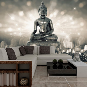 Öntapadó fotótapéta - Silver Buddha