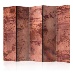 Paraván - Red Metal Sheet II [Room Dividers]