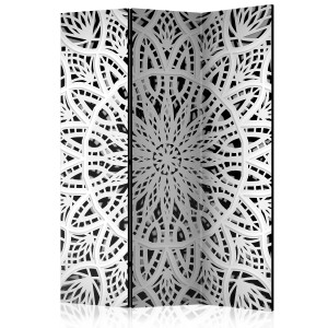 Paraván - White Mandala [Room Dividers]