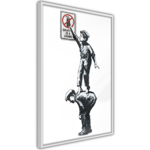 Plakát - Banksy: Graffiti Is a Crime