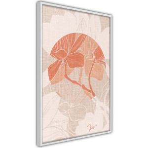 Plakát - Flowers on Fabric