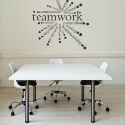Team work circle