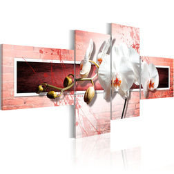 Kép - Composition. orchid and abstract