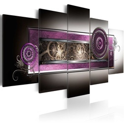 Kép - Gold meanders in purple