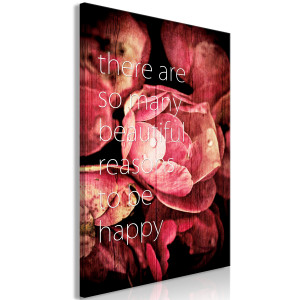 Kép - There Are so Many Beautiful Reasons to Be Happy (1 Part) Vertical