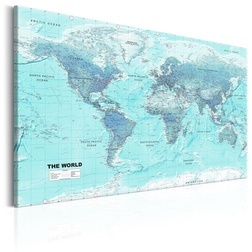Kép - World Map: Sky Blue World