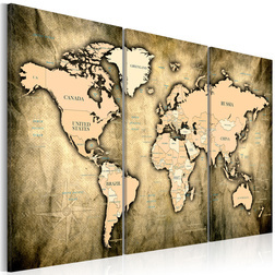 Kép - World Map: The Sands of Time