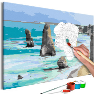 Kifestő - Rocks in the Sea