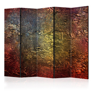Paraván - Red Gold II [Room Dividers]