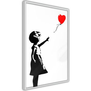 Plakát - Banksy: Girl with Balloon I