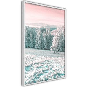 Plakát - Frosty Landscape
