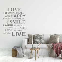 Do what makes you happy
