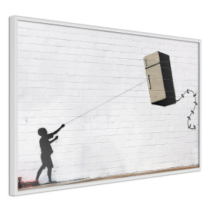 Plakát - Banksy: Fridge Kite