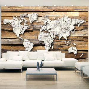 Öntapadó fotótapéta - Map of Time