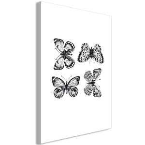 Kép - Four Butterflies (1 Part) Vertical
