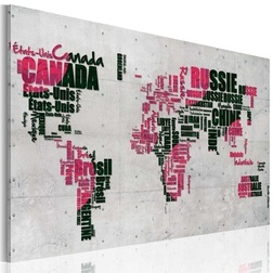 Kép - Map of the World (francia nyelven)