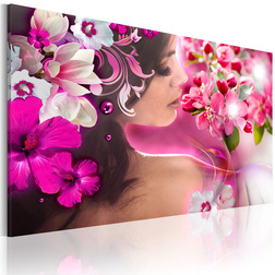 Kép - Woman and flowers
