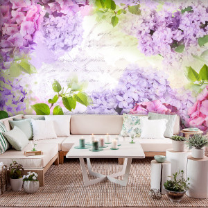 Öntapadó fotótapéta - May's lilacs