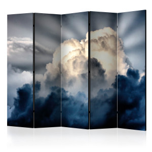 Paraván - Rays in the sky II [Room Dividers]