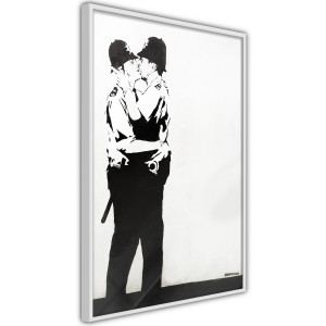 Plakát - Banksy: Kissing Coppers II